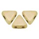 Les perles par Puca® Kheops beads Opaque beige ceramic look 03000/14413